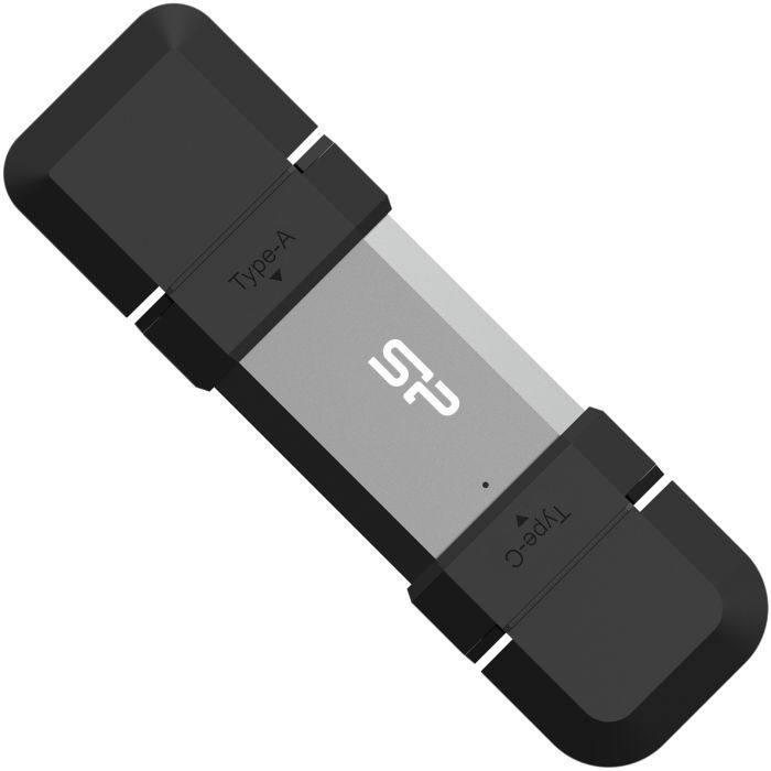 USB флеш накопичувач Silicon Power USB 128G SILICON POWER usb3.2+TypeC Mobile C51 (SP128GBUC3C51V1S) зображення 3