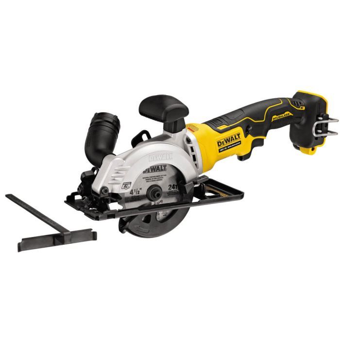 Дискова пила DeWALT 18В XR Li-Ion, диск 115х9.5 мм, 2.5 кг, TSTAK (без АКБ та ЗУ) (DCS571NT) зображення 2