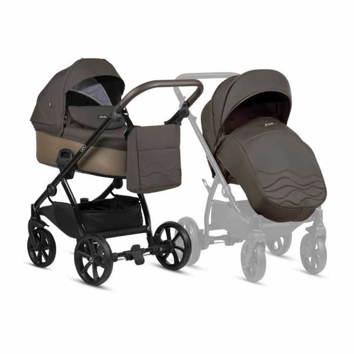 Коляска TUTIS 2 в 1 Leo+ 2024 (Stone Grey) (1222227)