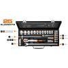 Набор головок Neo Tools 25шт, 1/2", CrV, металлический кейс (10-036) изображение 2