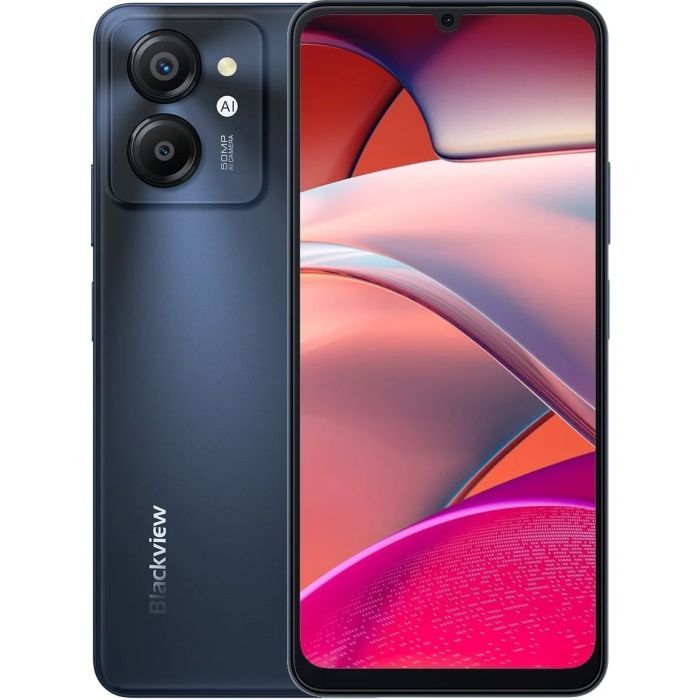 Мобильный телефон Blackview Color 8 8/128GB Blue (6931548317005)