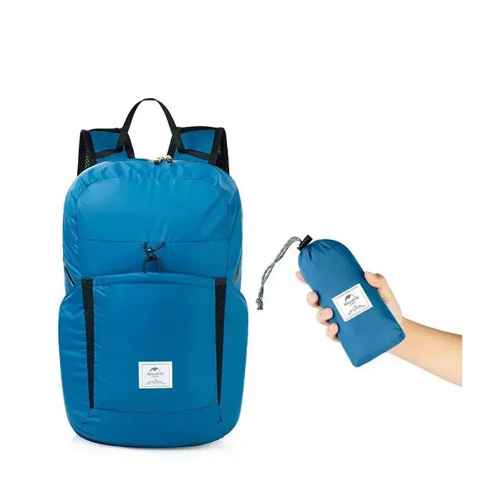 Рюкзак туристический Naturehike Ultralight NH17A017-B22л Black (6927595725092) изображение 5