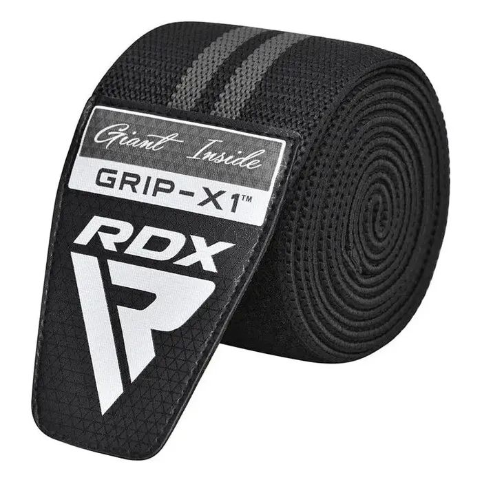 Бинт для спорту RDX KR11 Gym Knee Wrap Black/White (WAH-KR11BW) зображення 3