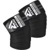 Бинт для спорта RDX KR11 Gym Knee Wrap Black/Grey (WAH-KR11BG)