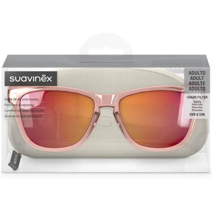 Детские солнцезащитные очки Suavinex ADULT, напівкругла форма, рожеві (308557) изображение 4