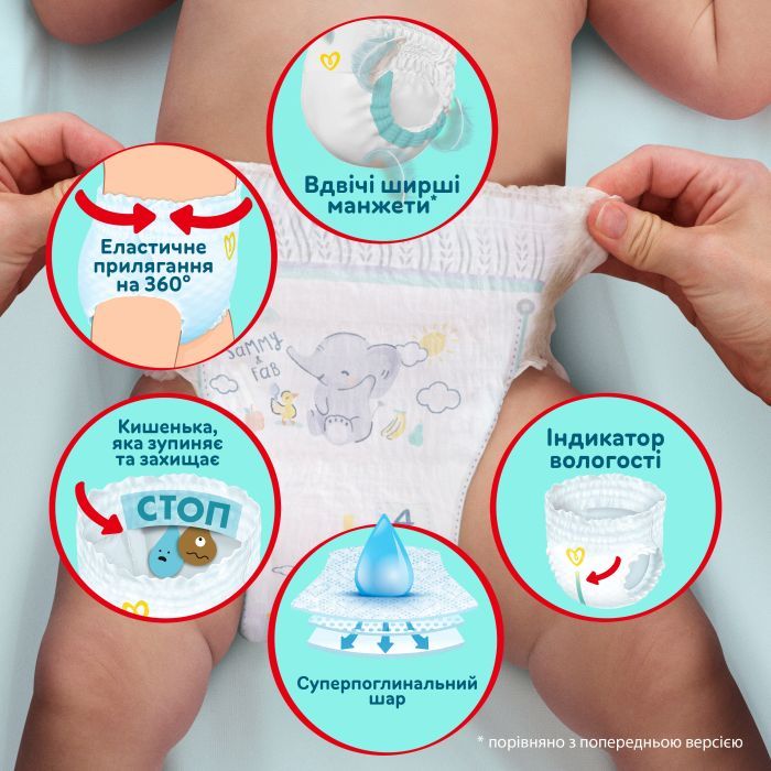 Подгузники Pampers Premium Care Pants Трусики Размер 7 (17+кг) 27 шт. (8006540807026) изображение 5
