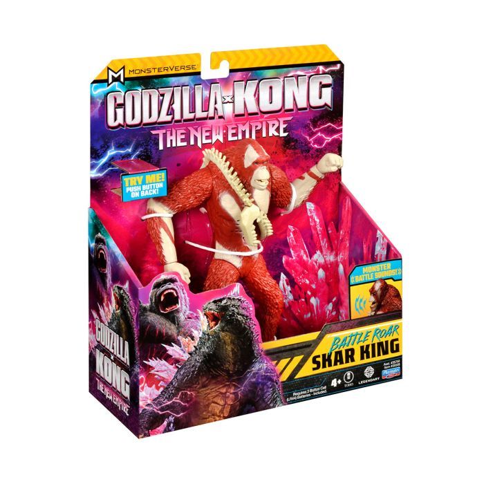 Фигурка Godzilla vs. Kong Скар Кинг готов к бою (звук) (35508G) изображение 6