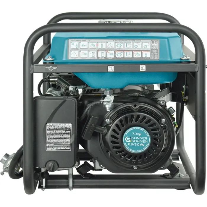 Генератор Konner&Sohnen газ-бензин KS 3000G, 230V, 3.0kW, ручний запуск (KS3000G) зображення 6