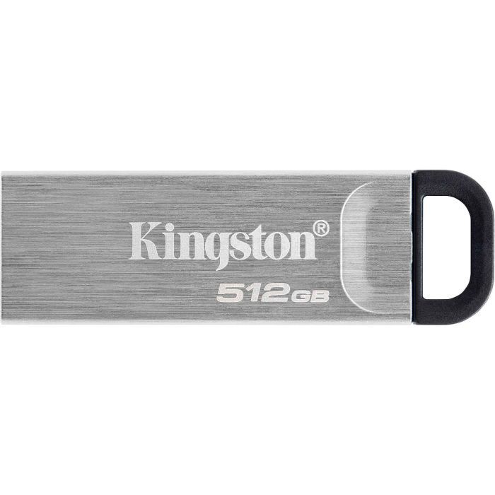 USB флеш накопитель Kingston 512GB DataTraveler Kyson Silver/Black USB 3.2 (DTKN/512GB) изображение 2