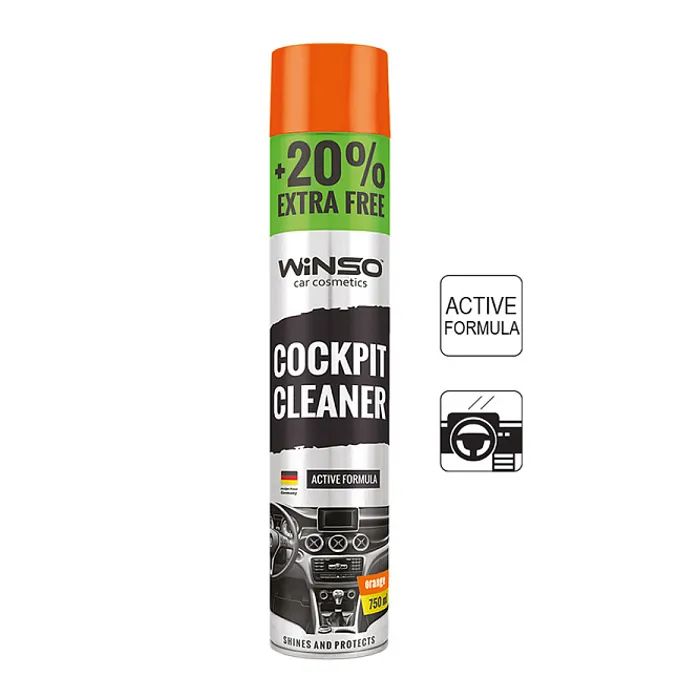 Автополіроль WINSO Cockpit Cleaner апельсин 750ml (870550)