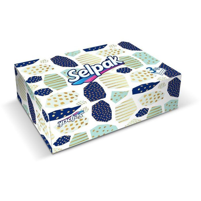 Салфетки косметические Selpak 3 слоя 70 шт. (8690530454781)
