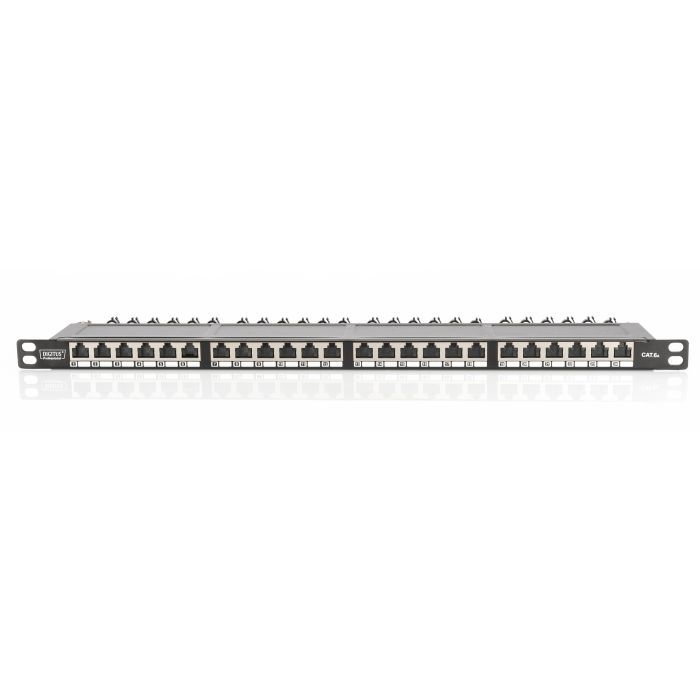 Патч-панель 19" 24xRJ-45 STP cat.6A, 0.5U Digitus (DN-91624S-SL-EA) изображение 2