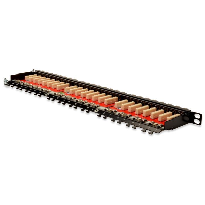 Патч-панель 19" 24xRJ-45 STP cat.6A, 0.5U Digitus (DN-91624S-SL-EA) изображение 3