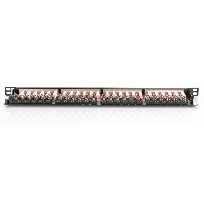 Патч-панель 19" 24xRJ-45 STP cat.6A, 0.5U Digitus (DN-91624S-SL-EA) изображение 5