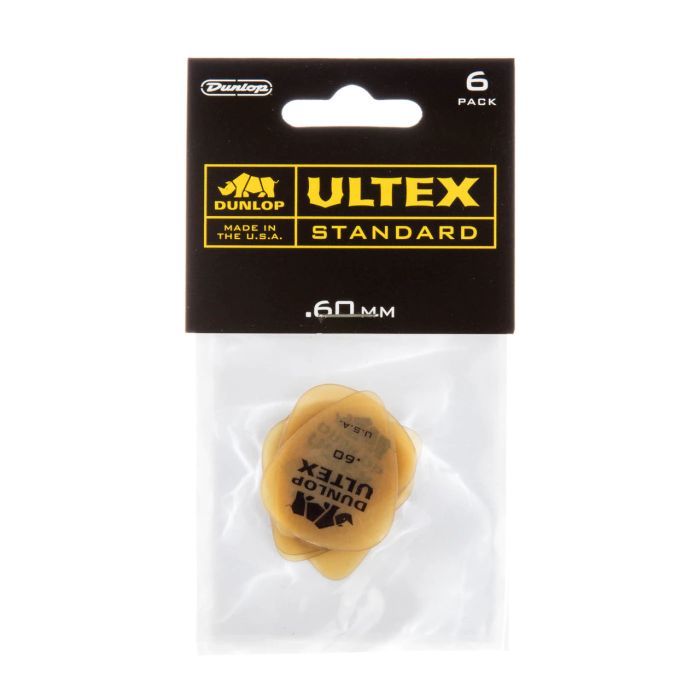 Медіатор Jim Dunlop Ultex Standard Pick 1.0mm 6 шт. (421P1.0) зображення 3