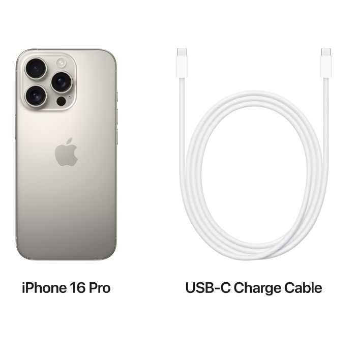 Мобильный телефон Apple iPhone 16 Pro 128GB Natural Titanium (MYNG3) изображение 8