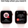 Смарт-годинник Apple Watch Series 10 GPS 42mm Rose Gold Aluminium Case with Light Blush Sport Band - S/M (MWWH3QH/A) зображення 6