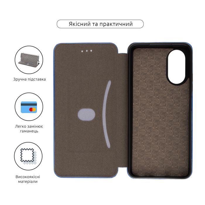Чохол до мобільного телефона Armorstandart G-Case ZTE Blade A34 Blue (ARM78992) зображення 3