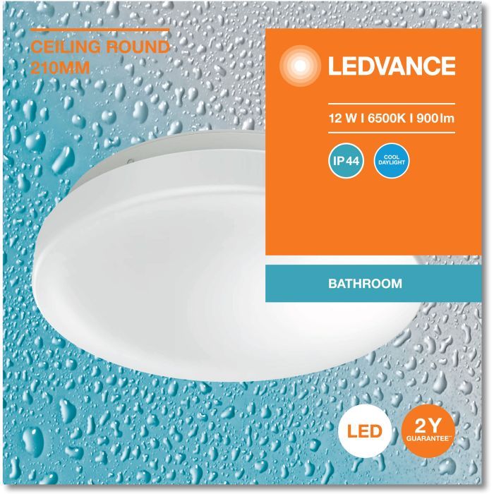 Світильник LEDVANCE CEILING ROUND 210 12W 865 IP44 (4099854105814) зображення 5