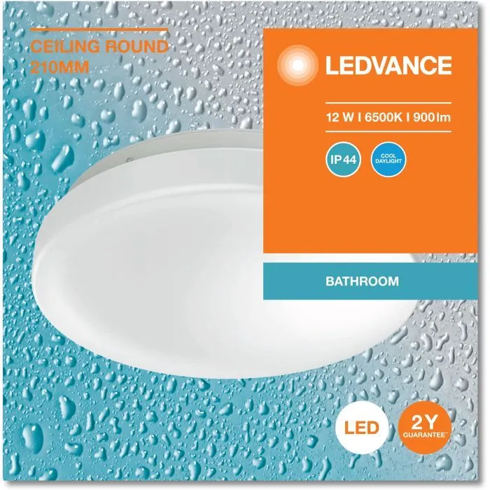 Светильник LEDVANCE CEILING ROUND 210 12W 865 IP44 (4099854105814) изображение 5