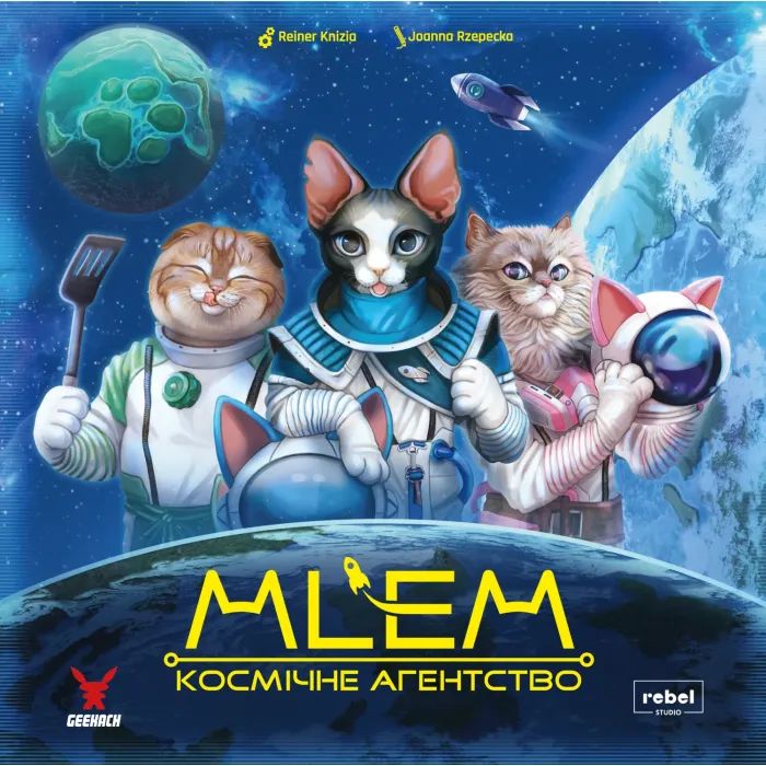 Настольная игра Geekach Games MLEM. Космическое агентство (MLEM: Space Agency) (укр.) (GKCH214ml) изображение 4