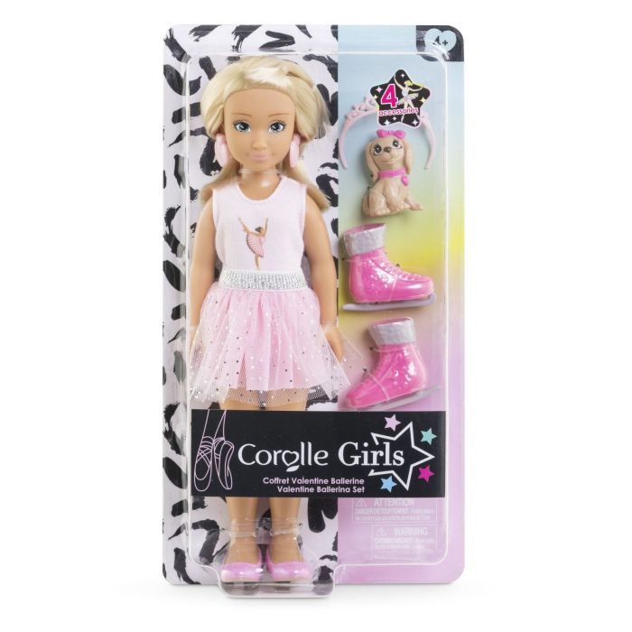 Лялька Corolle Girls Балерина Валентина з аксесуарами 28 см (9000600230) зображення 7