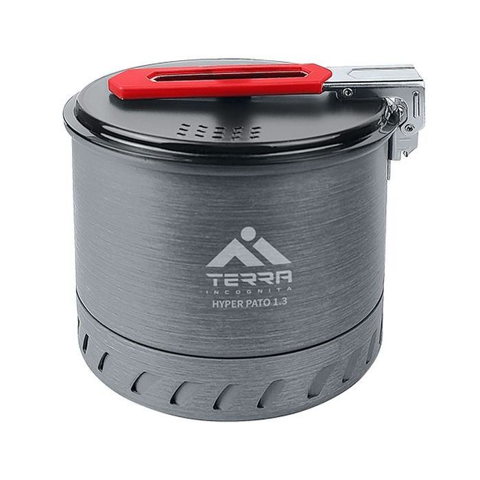 Котел туристический Terra Incognita Hyper Pato 1.3 з теплообмінником (4823081506256) изображение 2