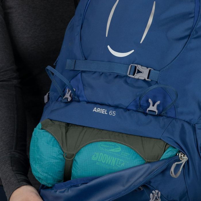 Рюкзак туристический Osprey Ariel 65 ceramic blue - XS/S - синій (009.2412) изображение 5
