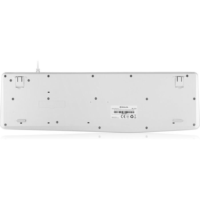 Клавиатура REAL-EL RK-513 USB White (EL123100047) изображение 3