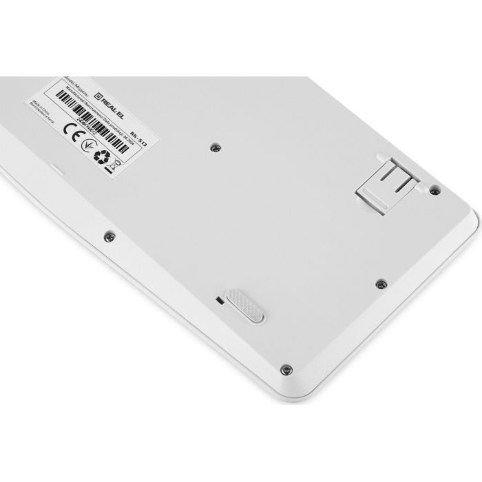 Клавиатура REAL-EL RK-513 USB White (EL123100047) изображение 6