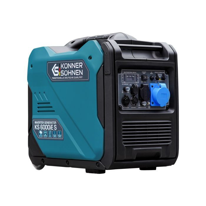 Генератор Konner&Sohnen KS 6000iE S, 230В, 5.5кВт, электростартер, 39.5кг (KS6000IES) изображение 9
