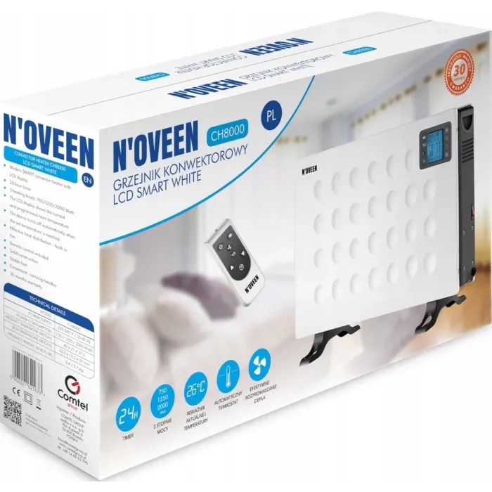 Обогреватель Noveen CH8000 LCD Smart изображение 6