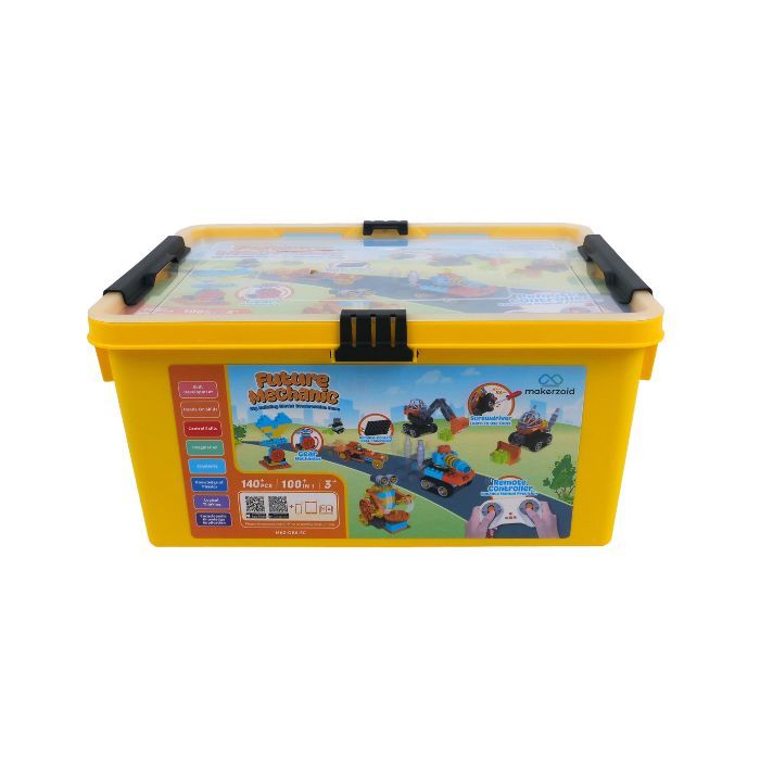 Конструктор Makerzoid Big Bloks - Future Mechanic (Механик будущего) (MKZ-OBK-EC) изображение 2