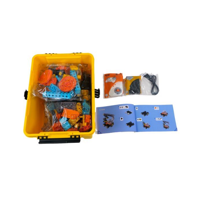 Конструктор Makerzoid Big Bloks - Future Mechanic (Механик будущего) (MKZ-OBK-EC) изображение 4
