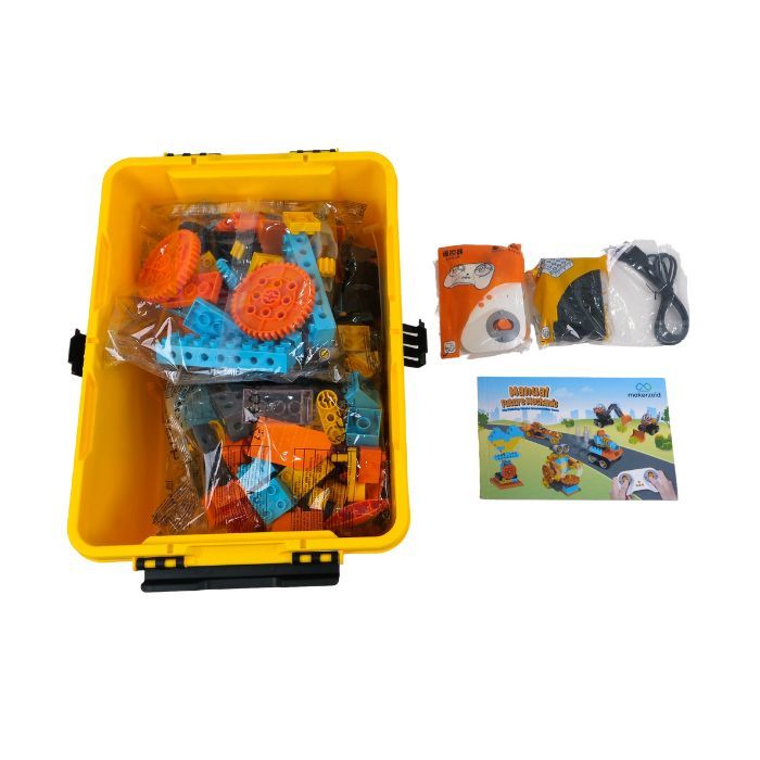 Конструктор Makerzoid Big Bloks - Future Mechanic (Механик будущего) (MKZ-OBK-EC) изображение 5