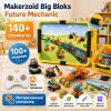 Конструктор Makerzoid Big Bloks - Future Mechanic (Механік майбутнього) (MKZ-OBK-EC) зображення 7