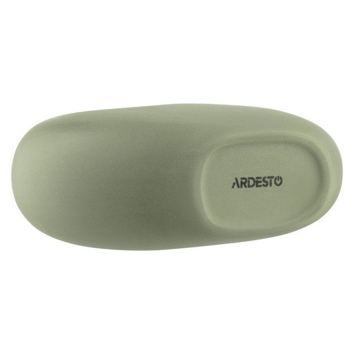 Ваза Ardesto Capri, 14х12см, порцеляна, зелений (AR3809O) изображение 5