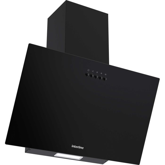 Витяжка кухонна Interline TEFFI SLIM BL A/60/GL/PB зображення 2