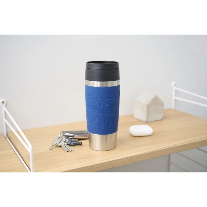 Термокружка Tefal Travel Mug Classic, 360мл, нержавіюча сталь, синій (N2020310) изображение 11