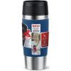 Термокружка Tefal Travel Mug Classic, 360мл, нержавіюча сталь, синій (N2020310) изображение 2