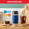 Термокружка Tefal Travel Mug Classic, 360мл, нержавіюча сталь, синій (N2020310) изображение 5