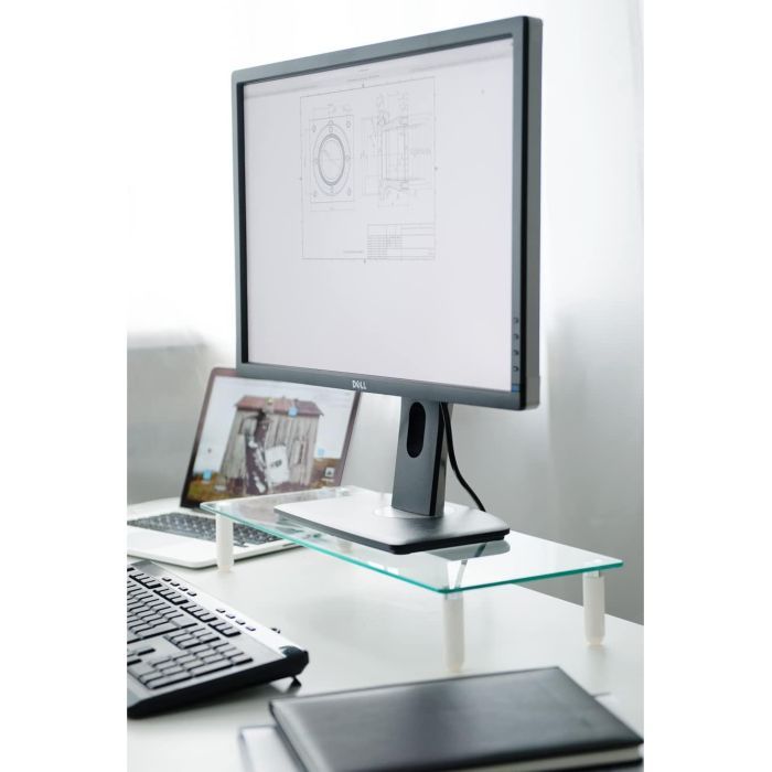 Підставка до монітора Digitus Universal glass Monitor Riser (DA-90358) зображення 6