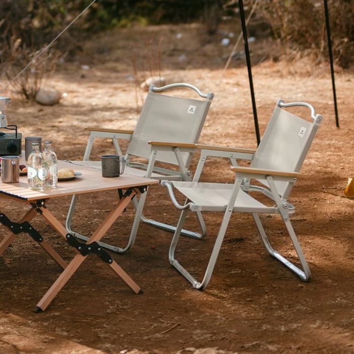 Кресло складное Naturehike CNK2300JU012 бежеве (6976023926877) изображение 2