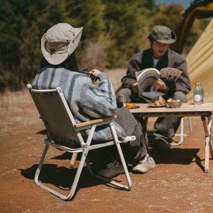 Кресло складное Naturehike CNK2300JU012 бежеве (6976023926877) изображение 4