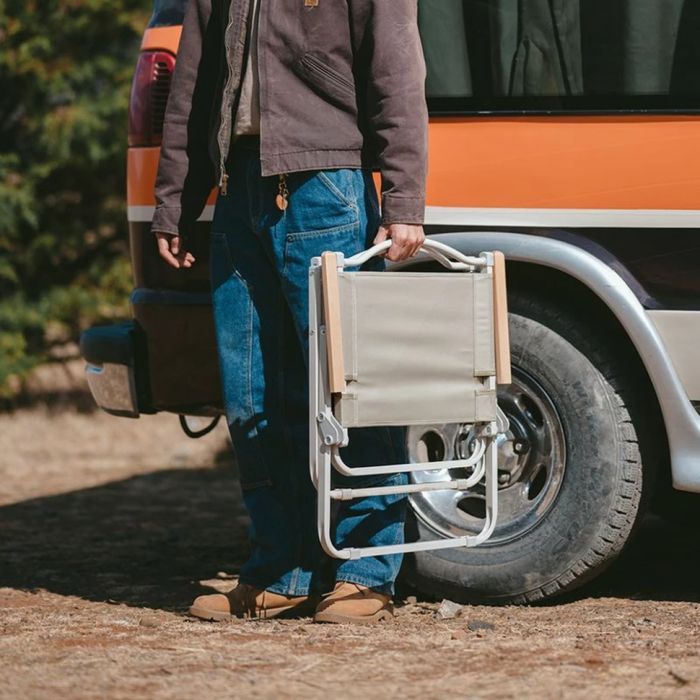 Кресло складное Naturehike CNK2300JU012 бежеве (6976023926877) изображение 8