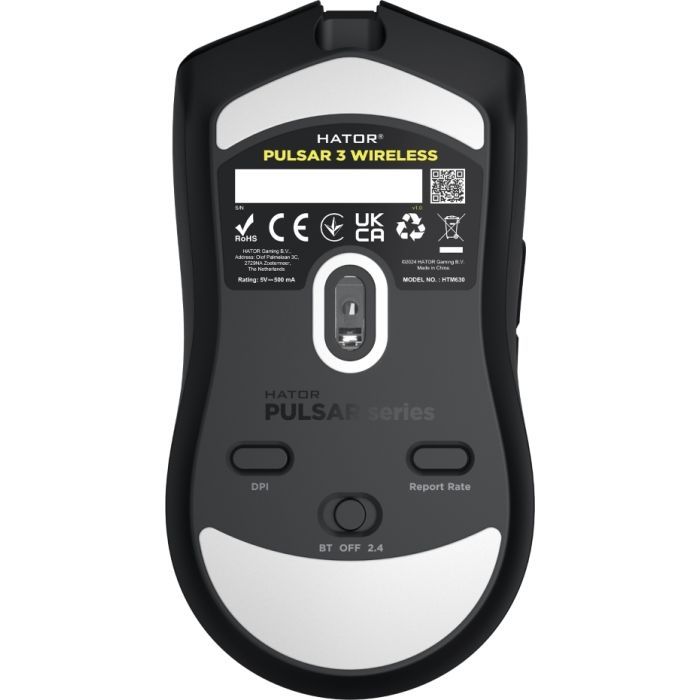 Мишка Hator Pulsar 3 Wireless Black (HTM630) зображення 5
