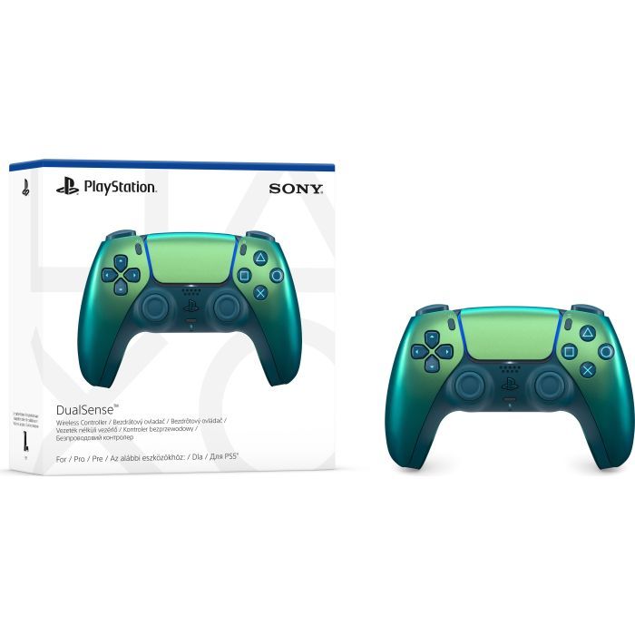 Геймпад Sony Playstation DualSense Bluetooth PS5 Chrome Teal (1000044474) изображение 2