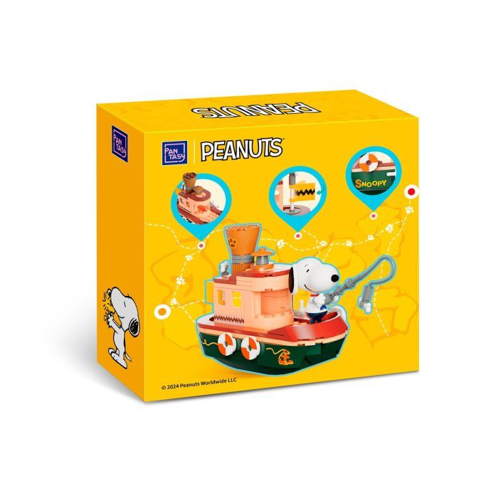 Конструктор Pantasy Snoopy - Пароход (86907) изображение 6