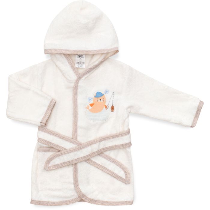 Халат детский Bimini махровый (66189-86-cream)