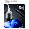 Зарядний пристрій XO CC45 1 USB QC 3.0 + 2 Type-C PD (60W) Black (XO-CC45-BK) зображення 7